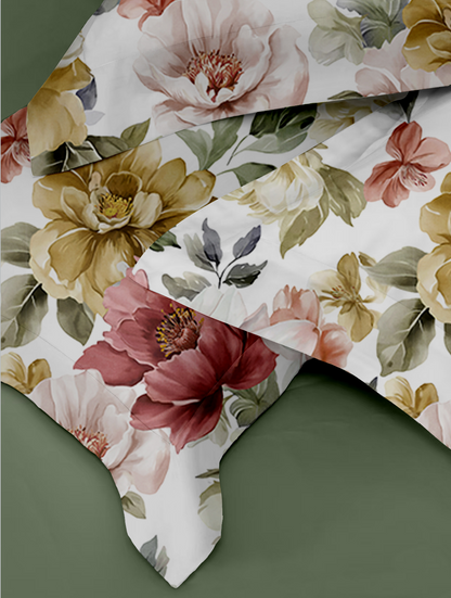 zAyMzzz! Garden Grace Duvet Cover Set